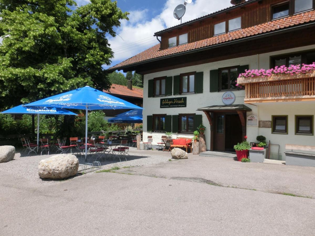 Goldiger Hirsch Bed and Breakfast Immenstadt im Allgäu Exteriör bild